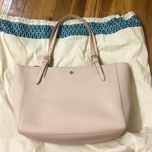 Tory Burch York Small Saffiano Leather Tote Bag